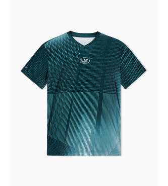 EA7 Tennis Pro Technical Ventus7 T-Shirt green