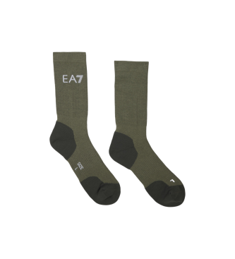 EA7 Chaussettes Tennis Pro vertes