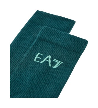 EA7 Tennis Pro U Monopack Sokken blauw