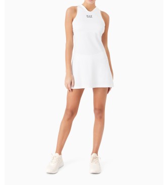 EA7 Tennis Pro-kjole hvid
