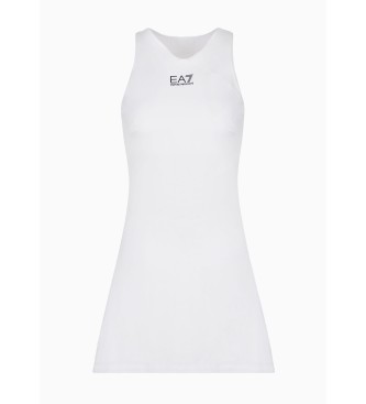 EA7 Sukienka Tennis Pro biała