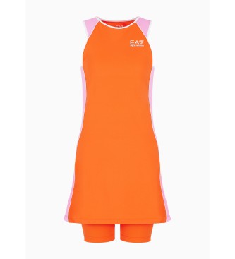EA7 Tennis Pro orange Trainingsanzug
