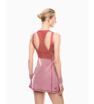 EA7 Tennis Pro Freestyle rosa Kleid