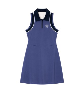 EA7 Tennis Pro Freestyle Kleid navy