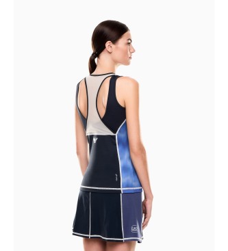 EA7 T-Shirt Tennis Pro Freestyle azul