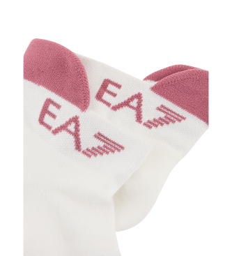 EA7 Calcetines Tennis Pro W blanco