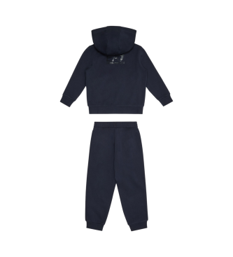 EA7 Visibility Boy navy cotton tracksuit