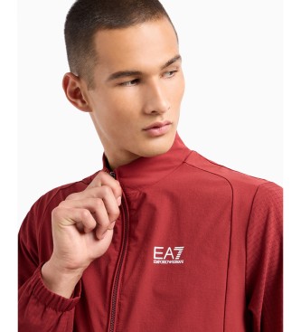 EA7 Tracksuit Tennis Pro technical fabric VENTUS7 burgundy  