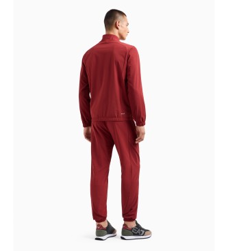 EA7 Tracksuit Tennis Pro technical fabric VENTUS7 burgundy  