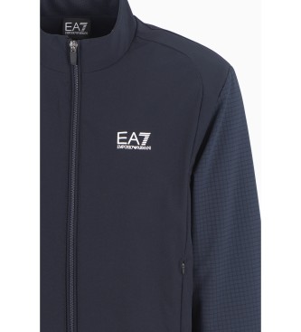 EA7 Dres tenisowy Tennis Pro z tkaniny technicznej VENTUS7 navy  