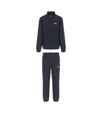 EA7 Dres tenisowy Tennis Pro z tkaniny technicznej VENTUS7 navy  