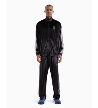 EA7 Tracksuit Plain black