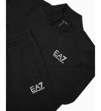 EA7 Fato de treino de algodo preto Core Identity