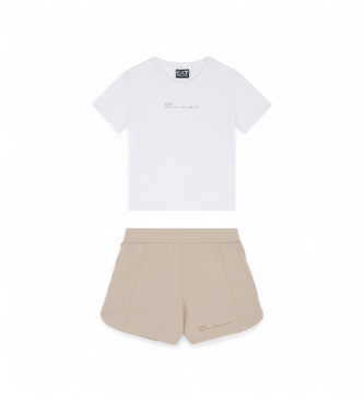 EA7 Set look bianco