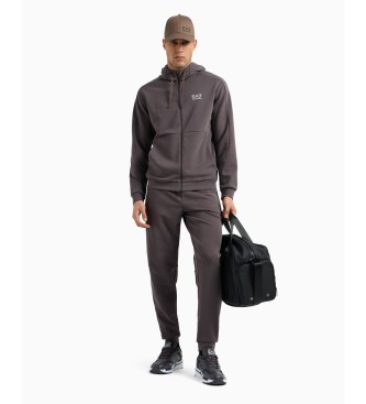 EA7 Tracksuit Dynamic Athlete dark brown
