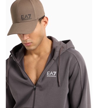 EA7 Tracksuit Dynamic Athlete dark brown