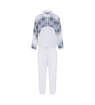 EA7 Tennis Pro Trainingsanzug wei
