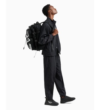 EA7 Trningsdragt Core Identity nylon sort