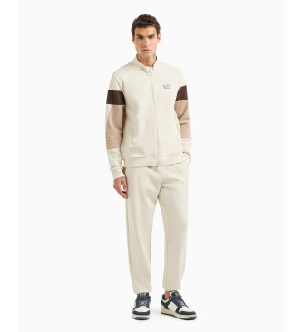 EA7 Tracksuit Black beige