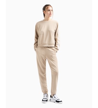 EA7 Trningsdragt Bld beige