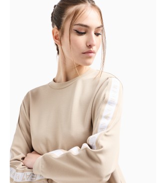 EA7 Trningsdragt Bld beige
