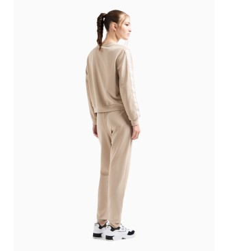 EA7 Trningsdragt Bld beige