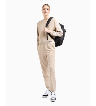 EA7 Trningsdragt Bld beige