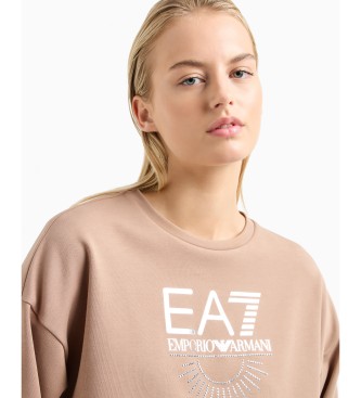 EA7 Brun kombineret trningsdragt