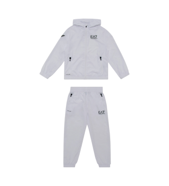 EA7 Tracksuit Tennis Pro Boy en tissu technique VENTUS7  blanc