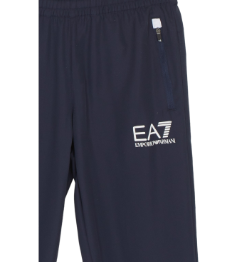 EA7 Dres tenisowy Pro Boy z technicznego materiału VENTUS7 navy  