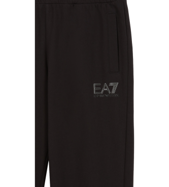 EA7 Tracksuit Core Identity white, black