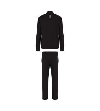 EA7 Trainingsanzug Regular fit schwarz