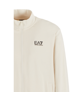 EA7 Dres Regular fit beżowy, czarny