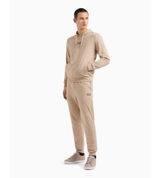 EA7 Tuta beige Core Identity