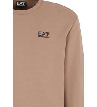 EA7 Tracksuit Core Identity cotton blend black, brown