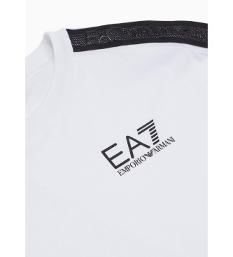 EA7 Train Logo Series Jungen-T-Shirt wei