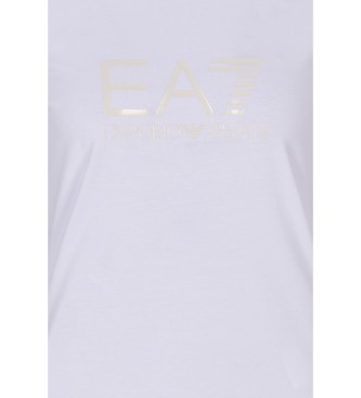 EA7 Camiseta Train Shiny blanco