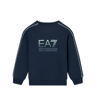 EA7 Felpa Asv Visibility blu navy