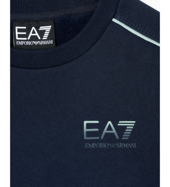 EA7 Felpa Asv Visibility blu navy