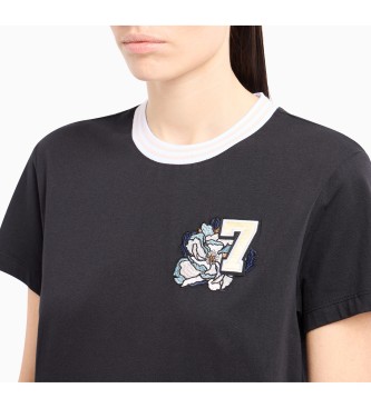EA7 T-shirt 20e anniversaire noir