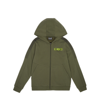 EA7 Sweatshirt 7 Lines vert