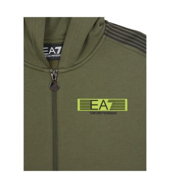 EA7 Sweatshirt 7 Lines vert