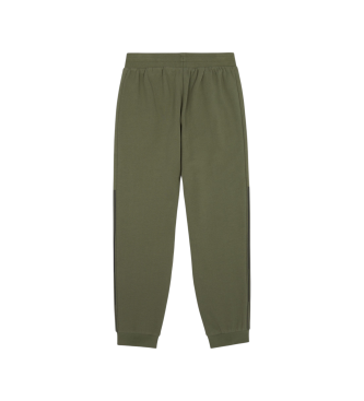 EA7 7 Lines green trousers