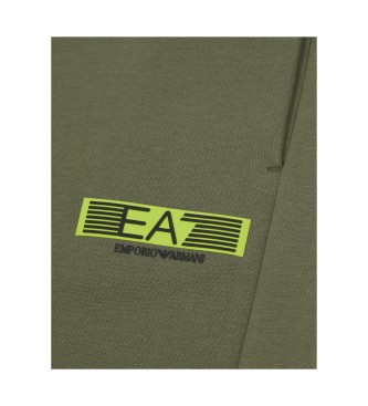 EA7 7 Lines green trousers