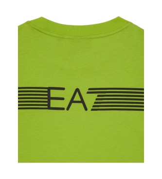 EA7 T-shirt Train 7 Lines Boy kort�rmet gr�n
