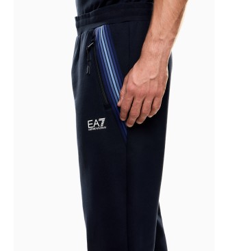 EA7 7 Lines ASV navy trousers