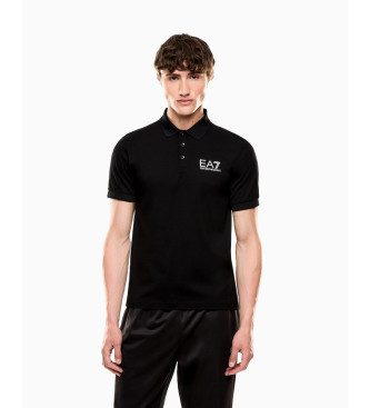 EA7 Polo 7 Lijnen zwart
