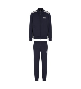 EA7 Tuta blu navy Train 7 Lines