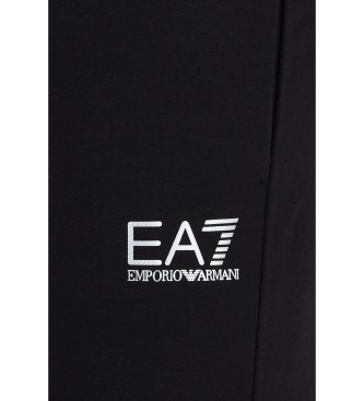 EA7 Tuta nera 7 righe