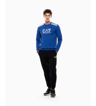 EA7 Bluza 7 Lines ASV niebieska